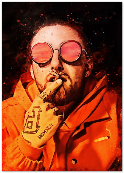 splatter By Mac Miller new art - @4147_design