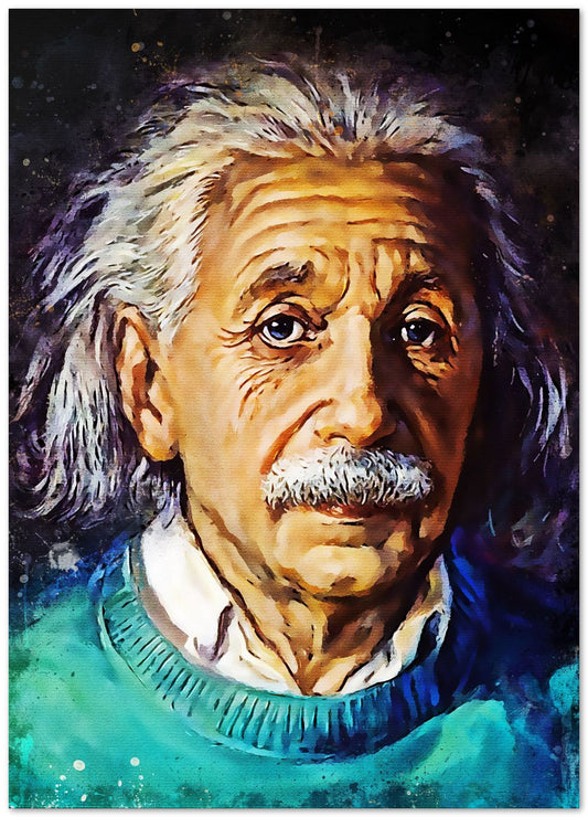 splatter By Albert Einstein - @4147_design