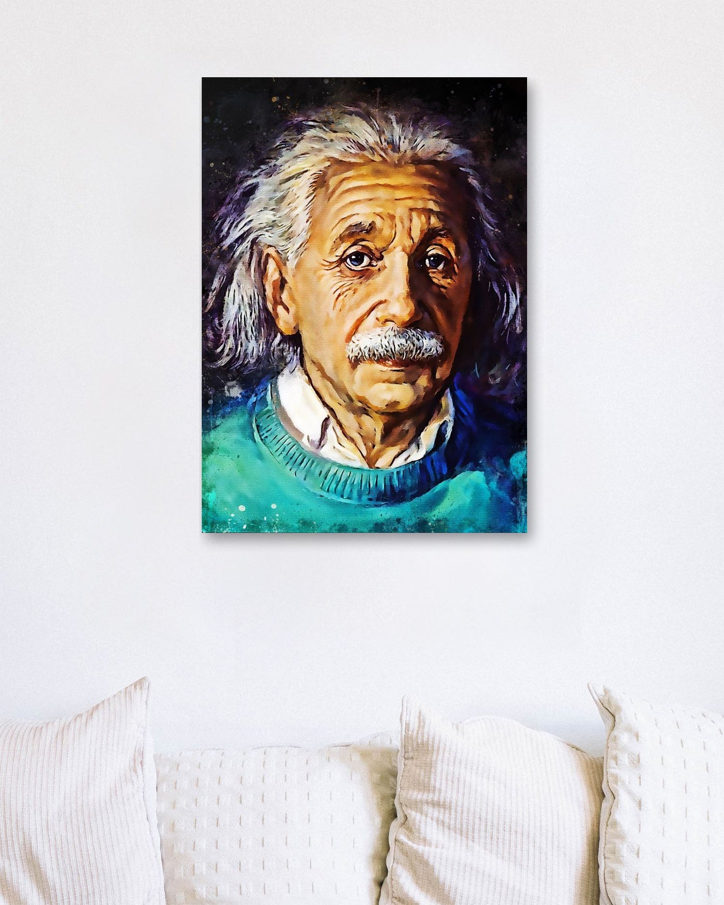 splatter By Albert Einstein - @4147_design