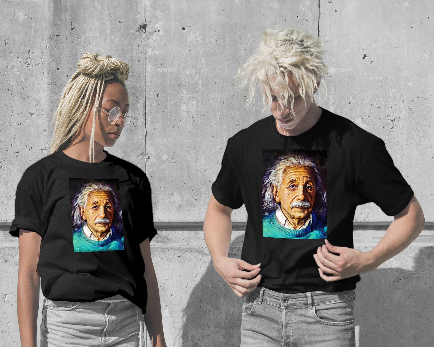 splatter By Albert Einstein - @4147_design