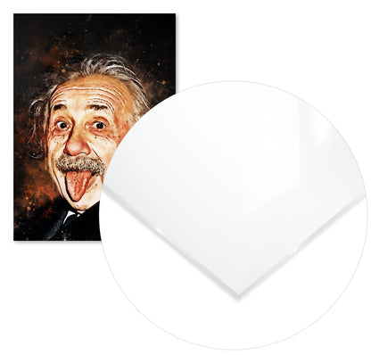 splatter By Albert Einstein new art - @4147_design