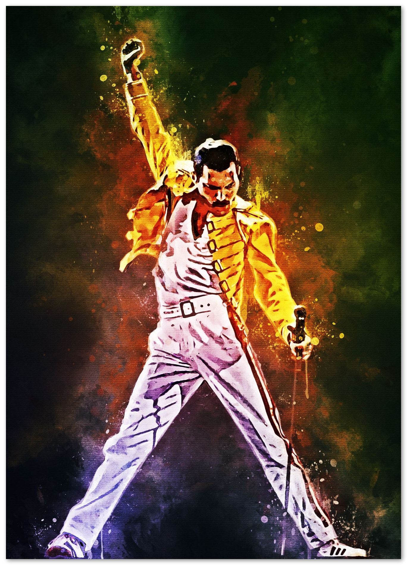 splatter by Freddie mercury - @4147_design