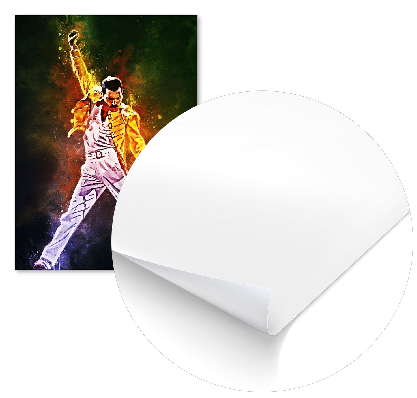 splatter by Freddie mercury - @4147_design