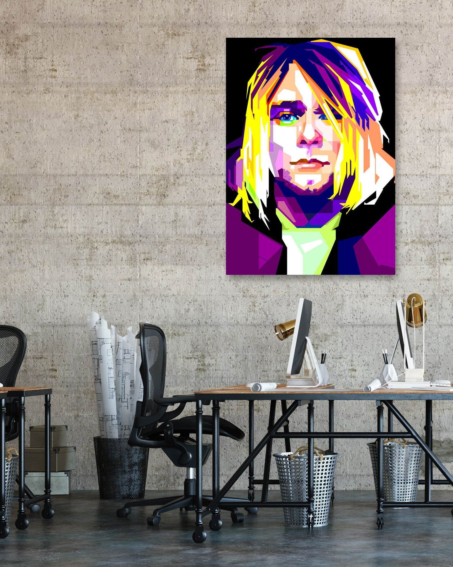 Kurt Cobain - @WPAPbyiant