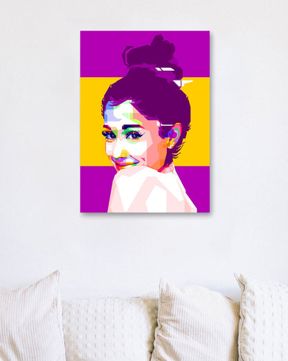 Ariana Grande Pop Art - @WPAPbyiant