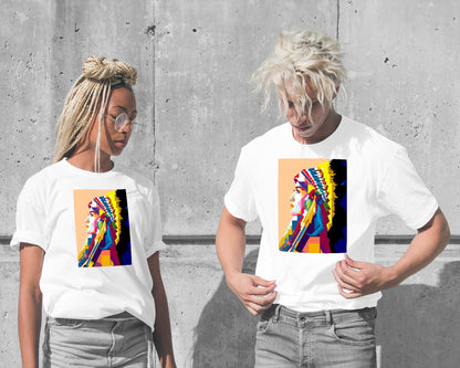 Apache Girl in Pop Art - @WPAPbyiant