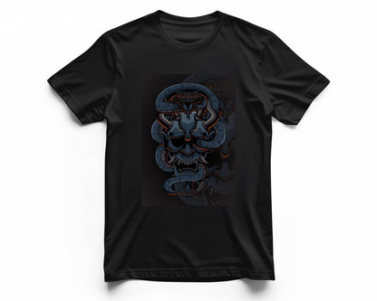 Japanese Demon with Viper - @PowerUpDesign