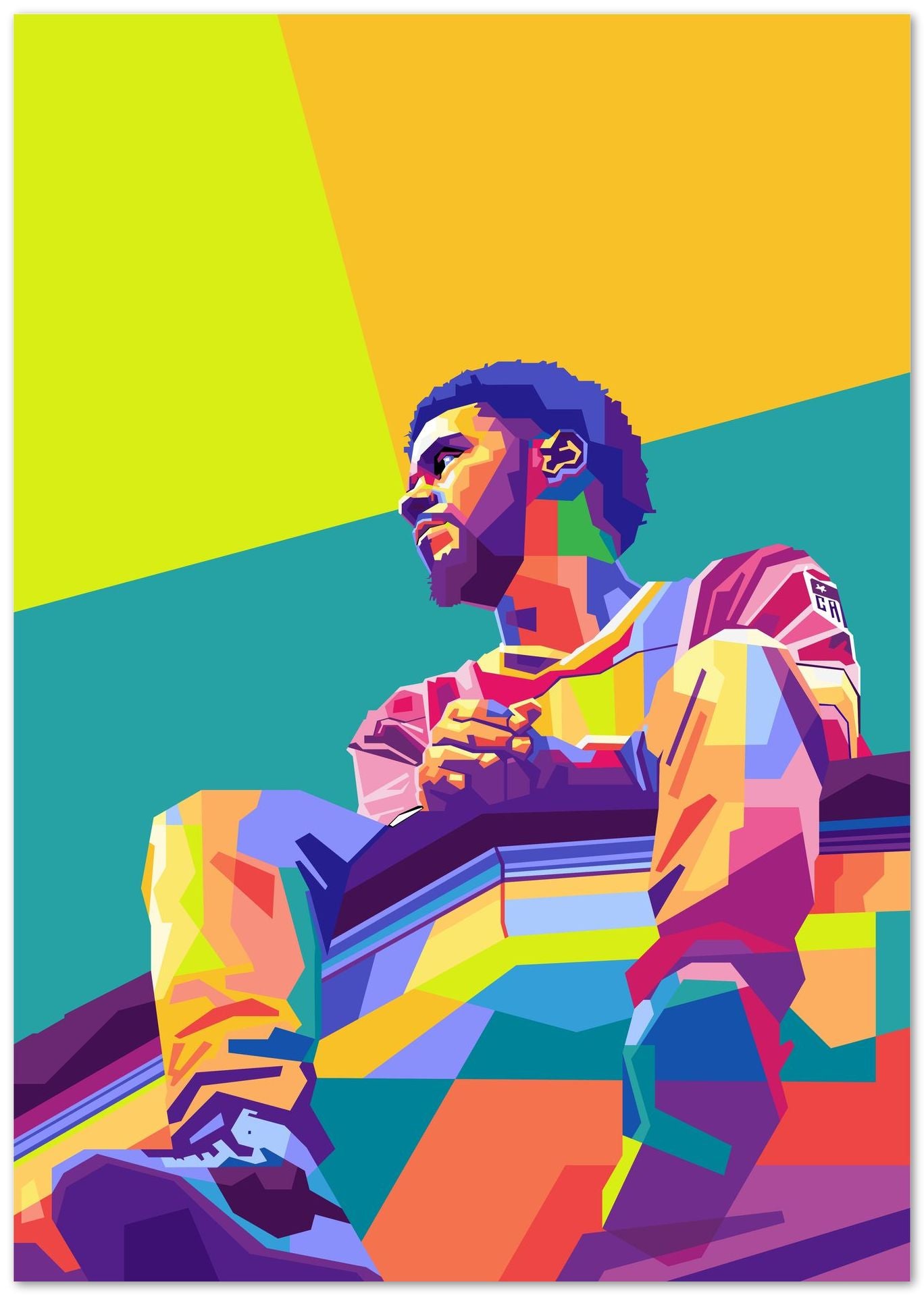 J Cole Wpap Pop Art - @hikenthree