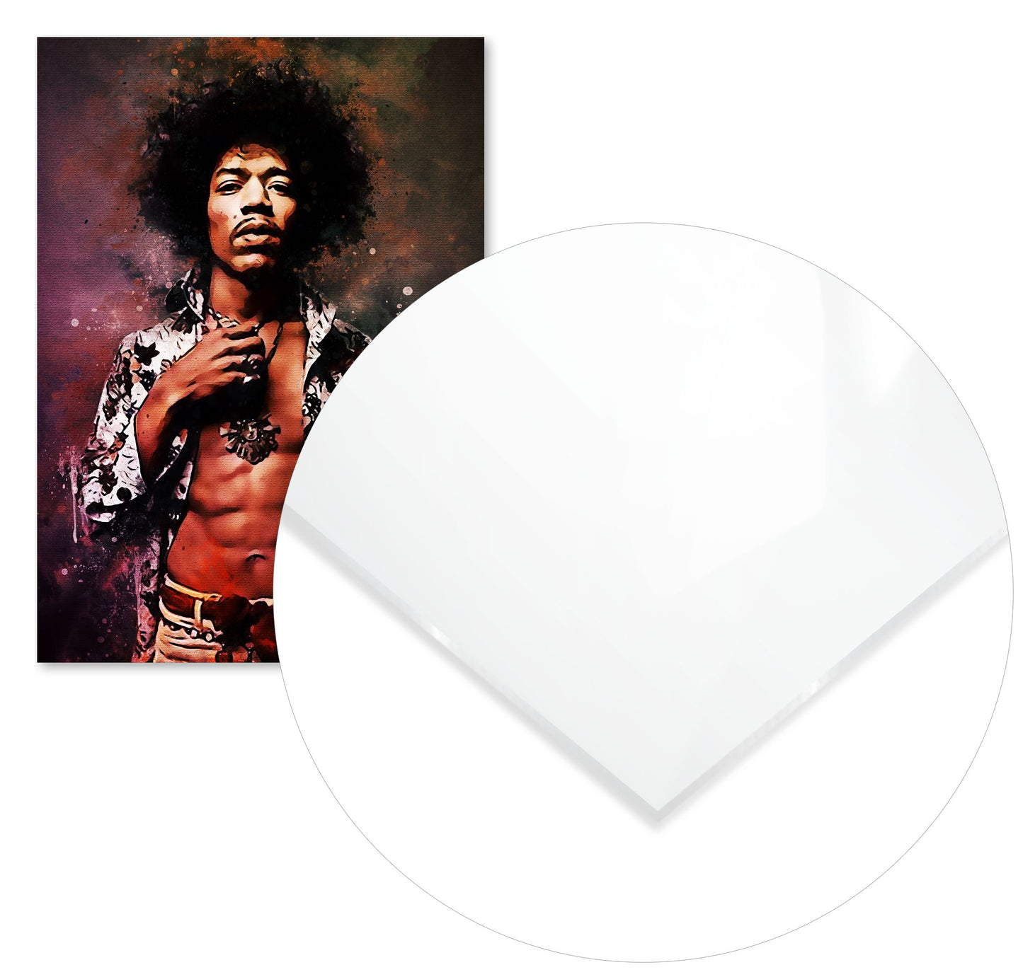 splatter by  Jimi Hendrix - @4147_design