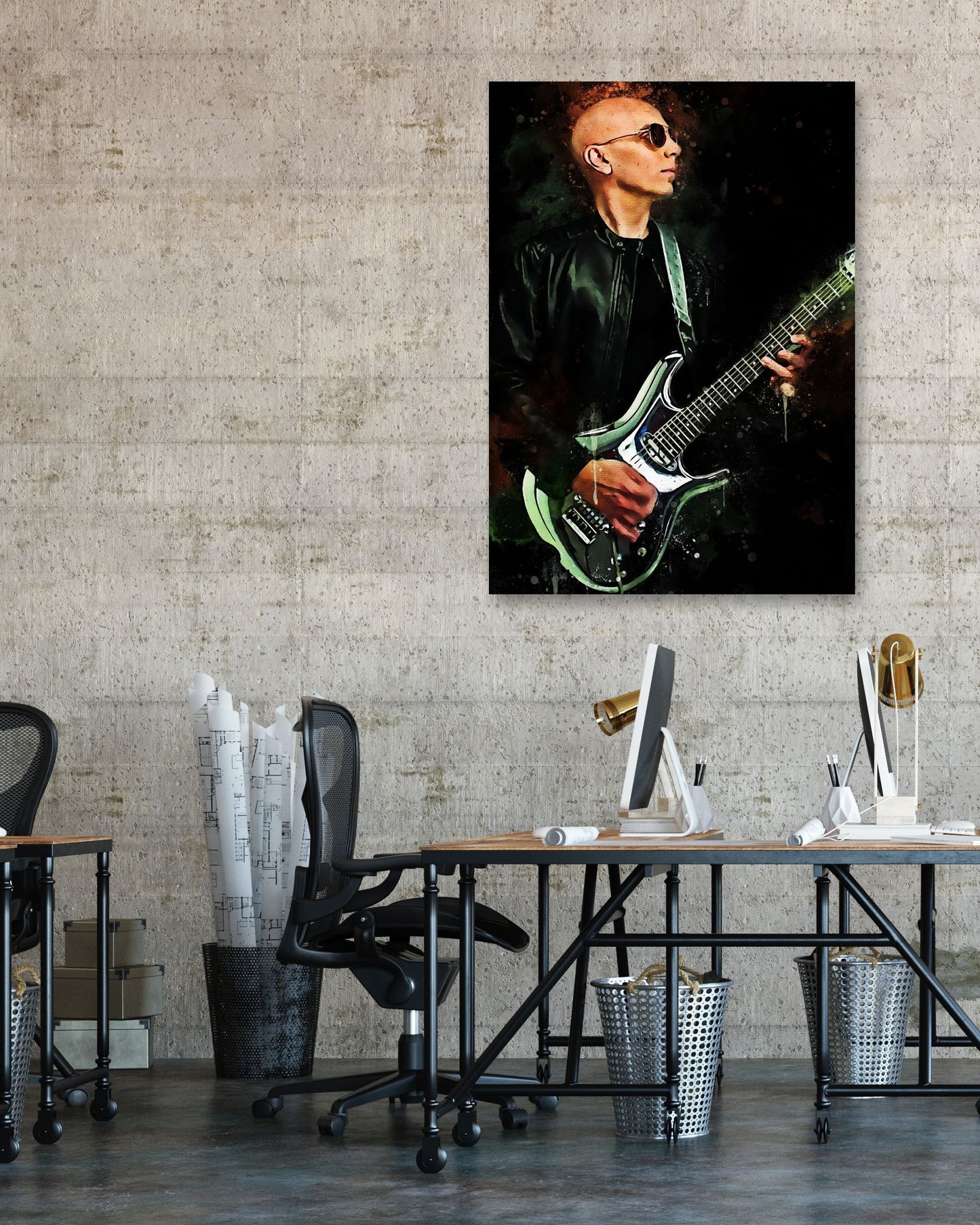 splatter by Joe Satriani - @4147_design