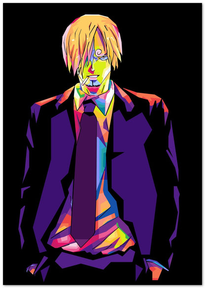 VINSMOKE SANJI WPAP POP ART - @hikenthree