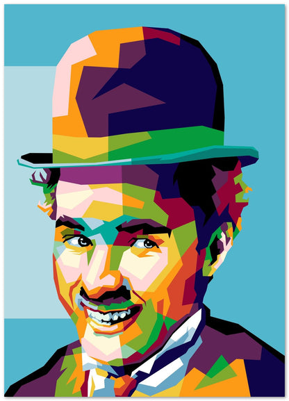 Charlie Chaplin in wpap art - @Mirupop_06