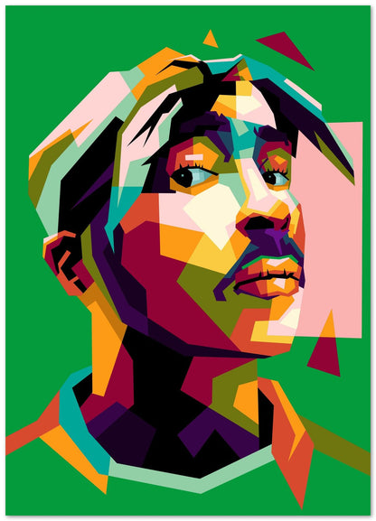 El cantante en wpap pop art - @Mirupop_06