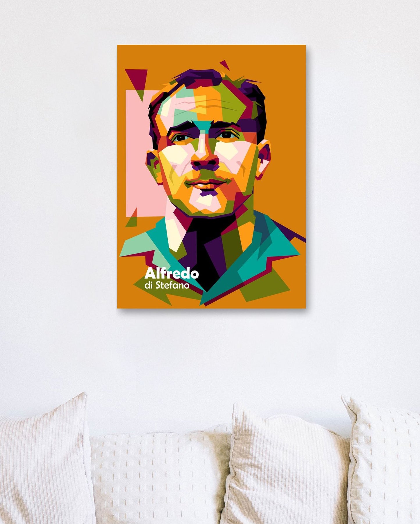 Alfredo di stefano in wpap pop art - @Mirupop_06