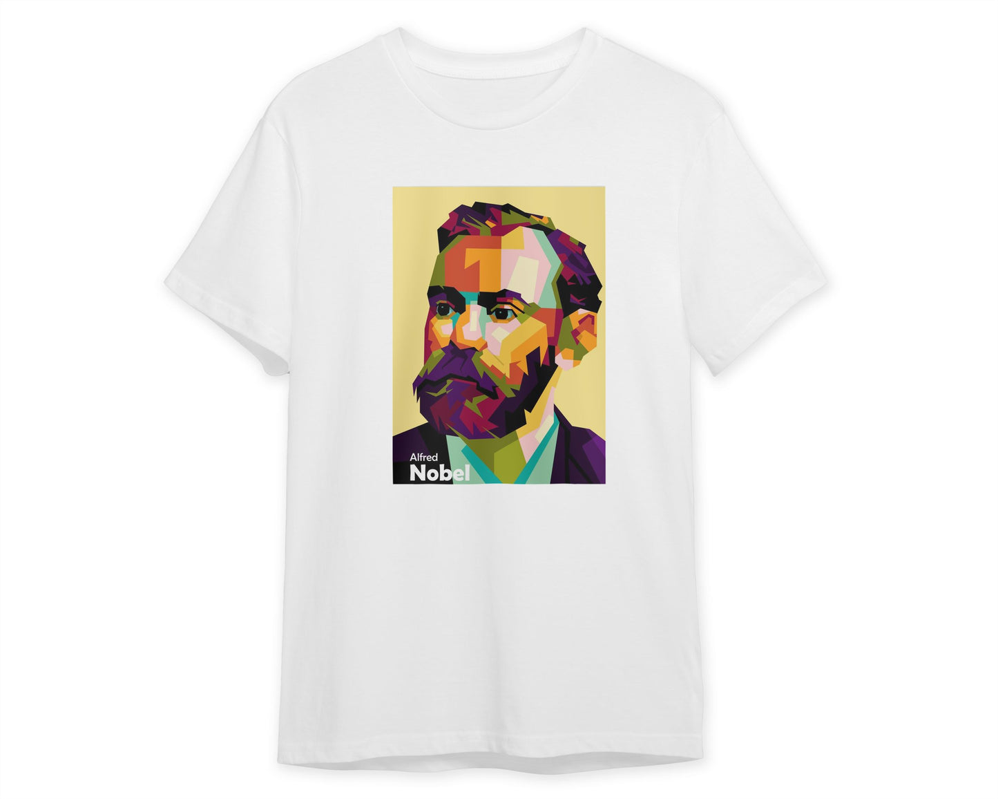 Alfred Nobel trend pop art - @Mirupop_06