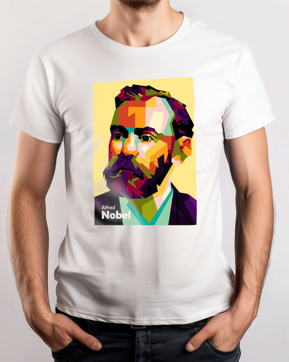 Alfred Nobel trend pop art - @Mirupop_06