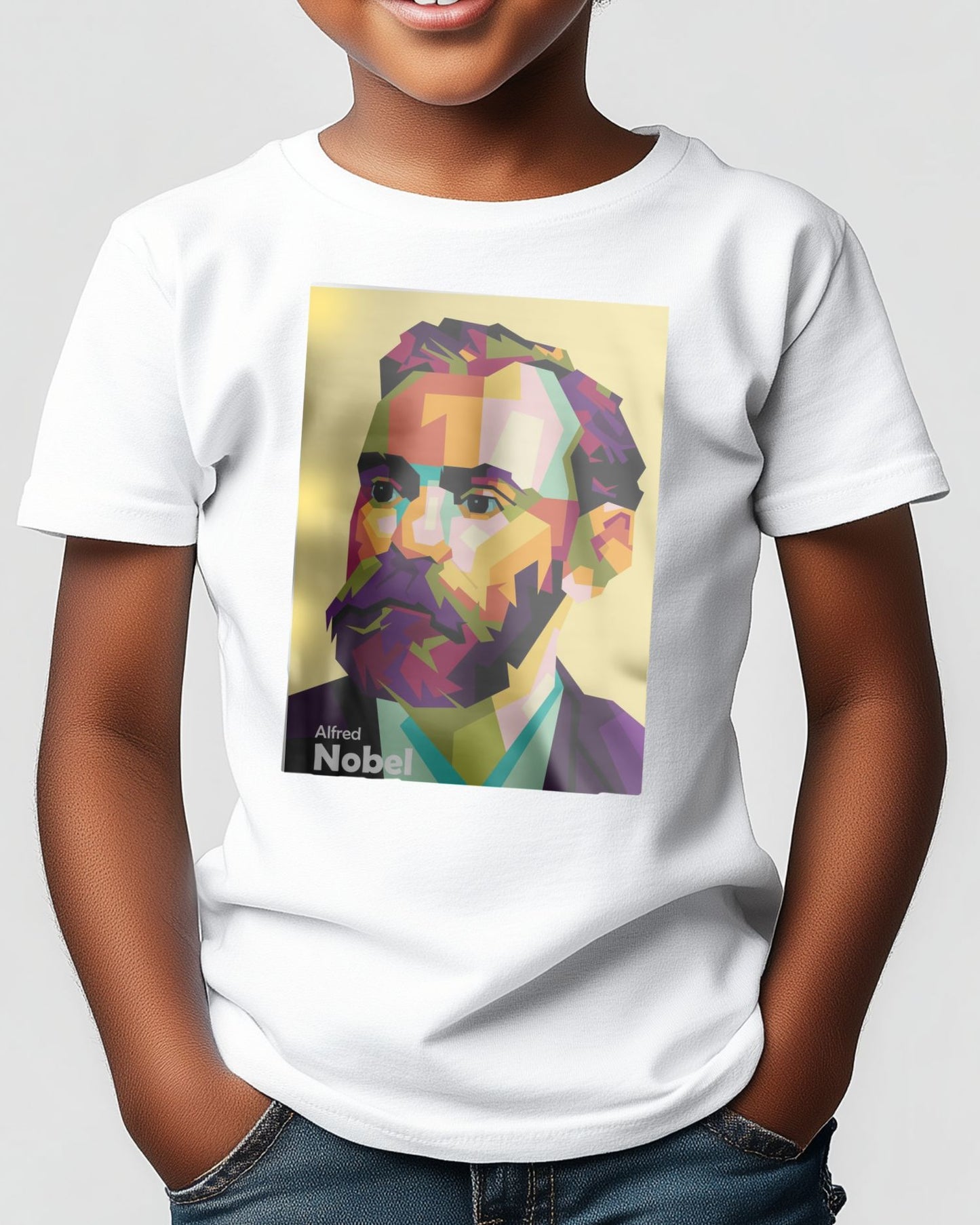 Alfred Nobel trend pop art - @Mirupop_06