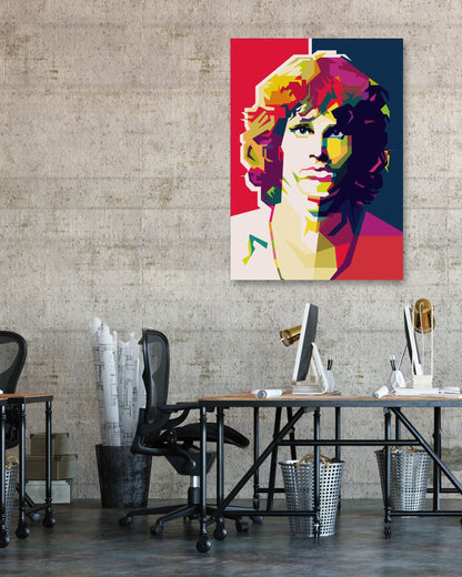 Jim Morrison WPAP  - @Artkreator