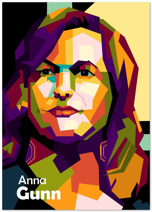 Anna Guns in wpap pop art - @Mirupop_06