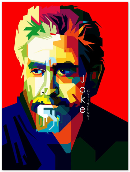 Jack Gyllenhall Pop Art WPAP - @Artkreator