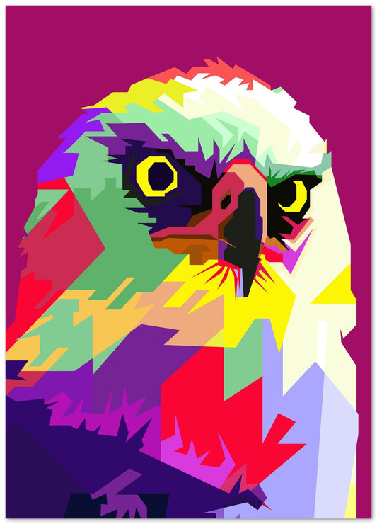 Bird WPAP - @Artkreator