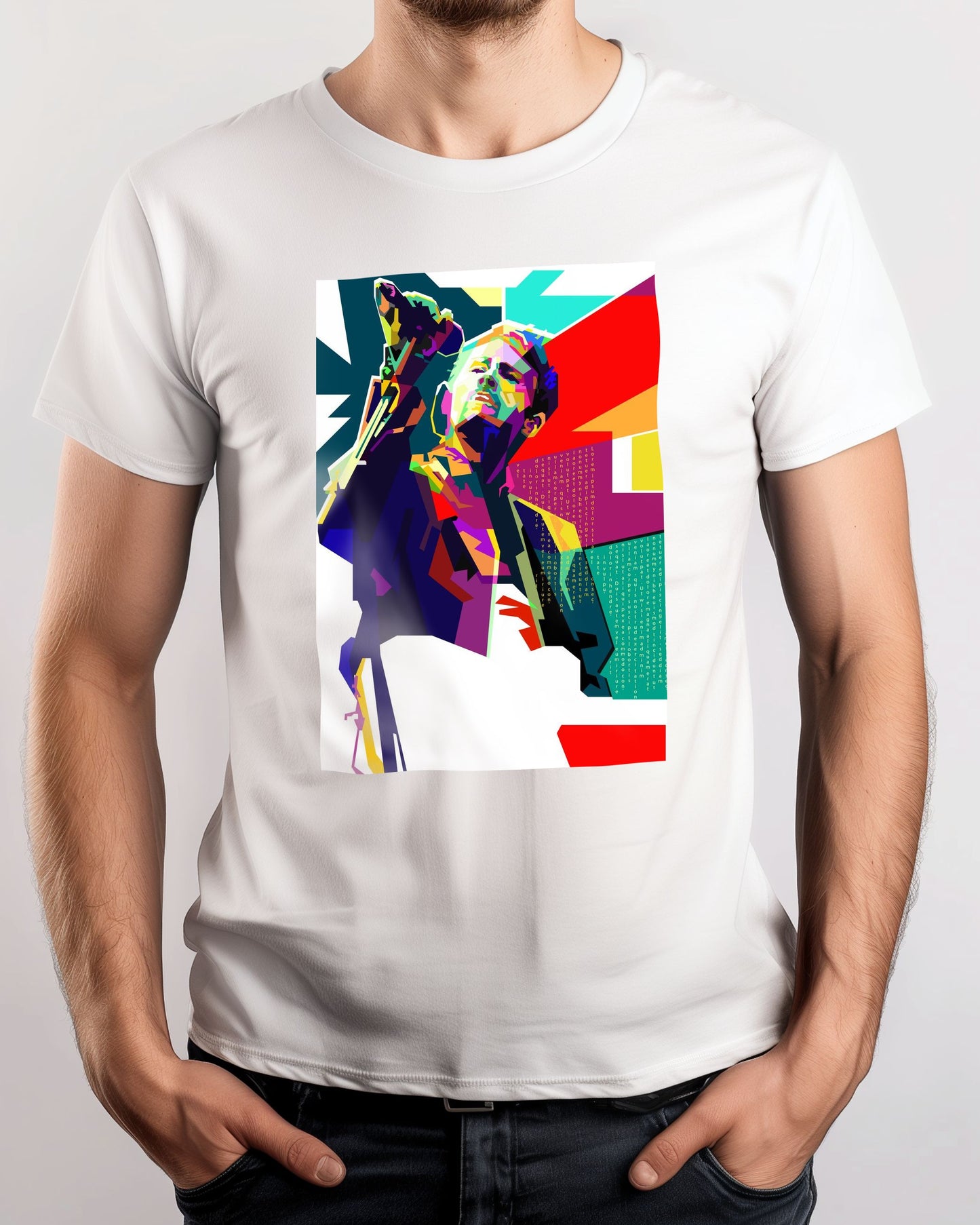 Thom Yorke Pop Art WPAP - @Artkreator