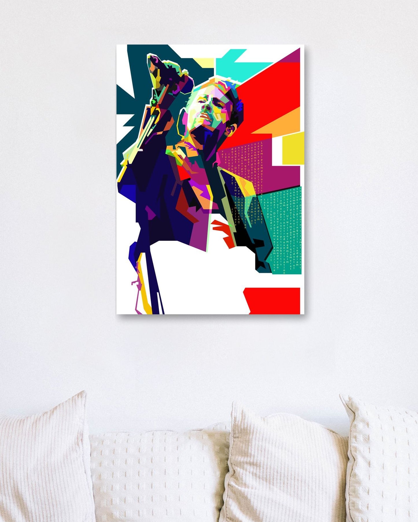 Thom Yorke Pop Art WPAP - @Artkreator