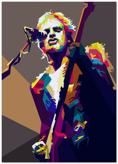 Sting Police Pop Art WPAP - @Artkreator