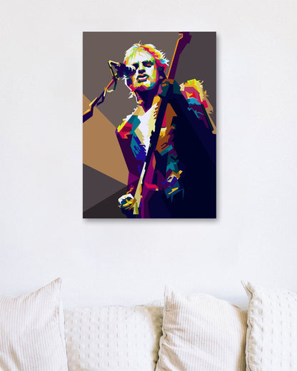 Sting Police Pop Art WPAP - @Artkreator