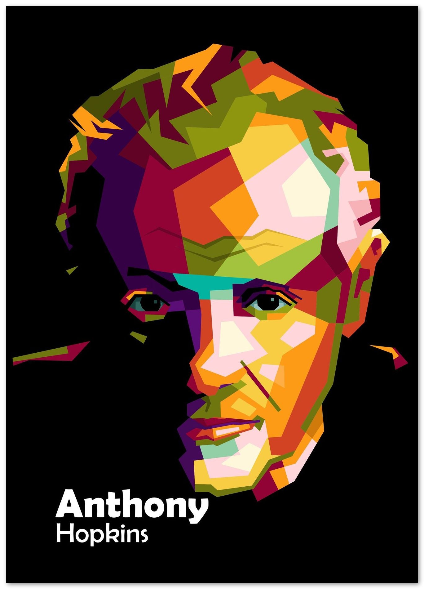 Anthony Hopkins amazing pop art - @Mirupop_06