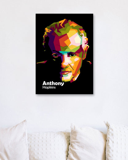 Anthony Hopkins amazing pop art - @Mirupop_06