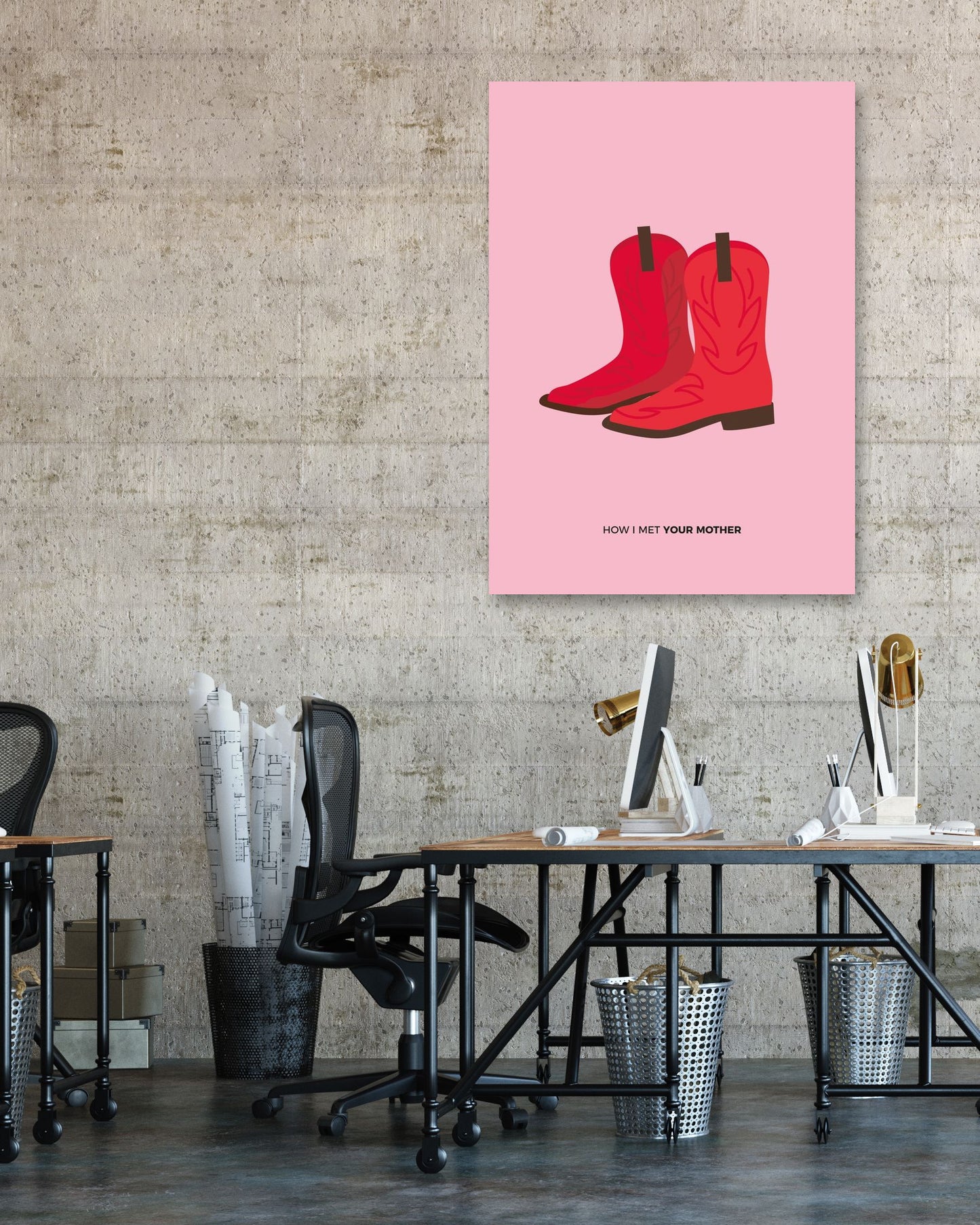 How i met your red boots - @donluisjimenez