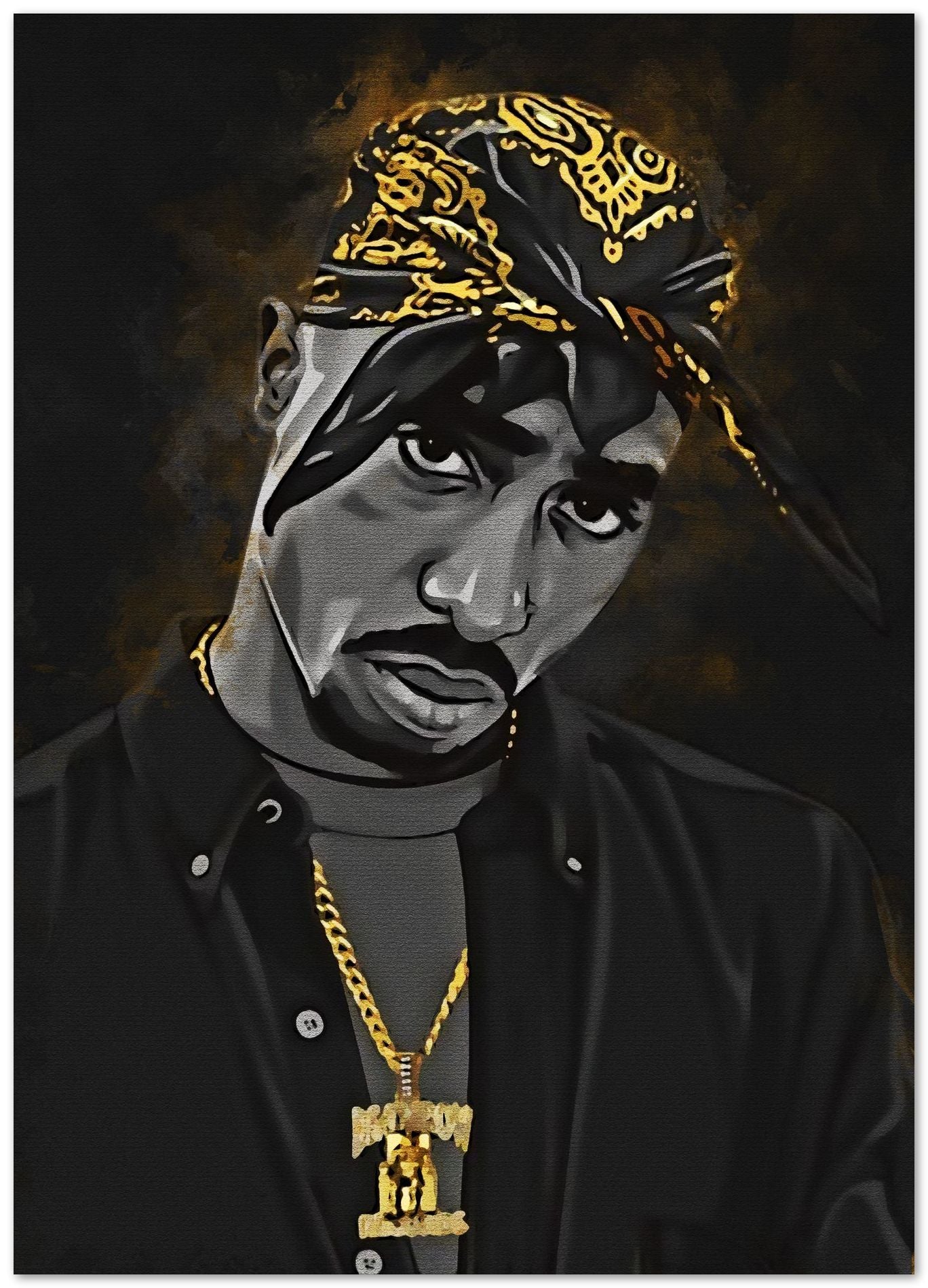 Splatter by Tupac Shakur New Art 2 - @4147_design