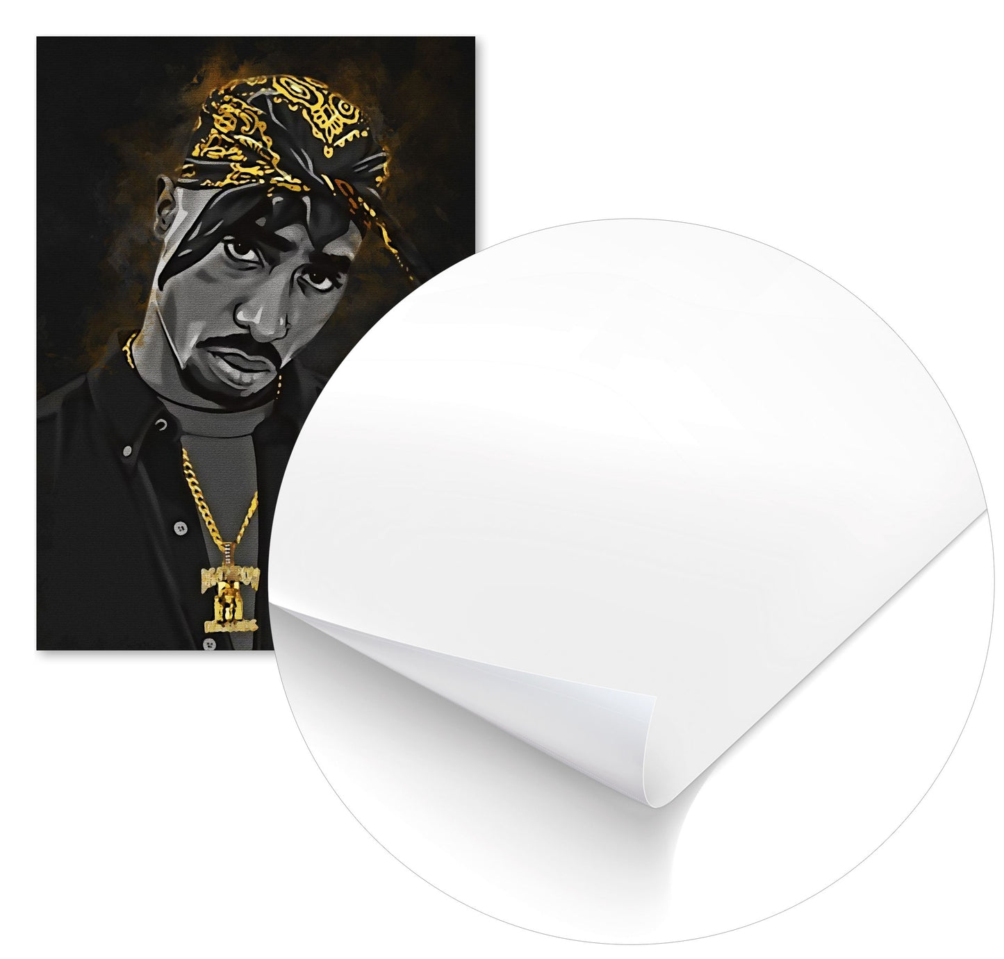 Splatter by Tupac Shakur New Art 2 - @4147_design