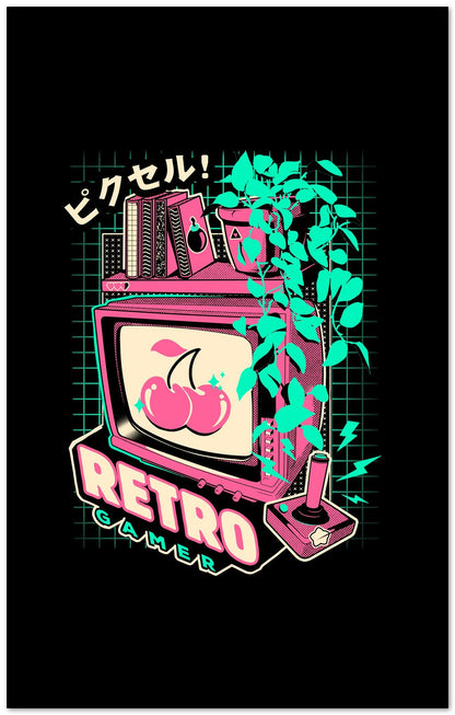 Retro Gamer - Ilustrata - @Ilustrata