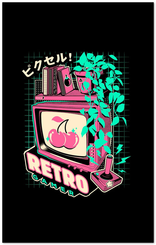 Retro Gamer - Ilustrata - @Ilustrata