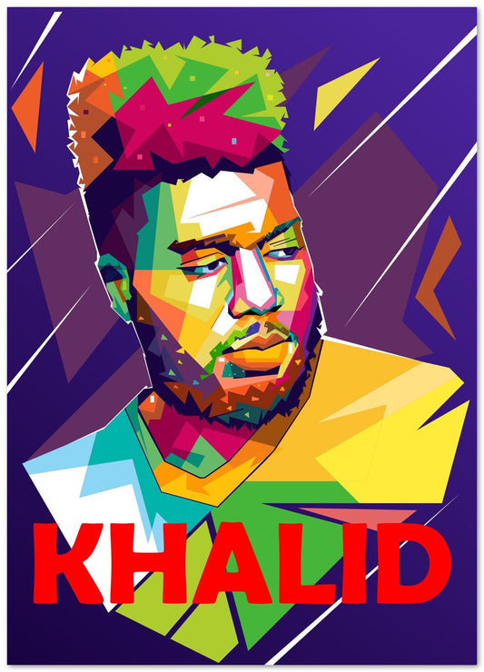 Khalid Pop Art - @AsranVektor