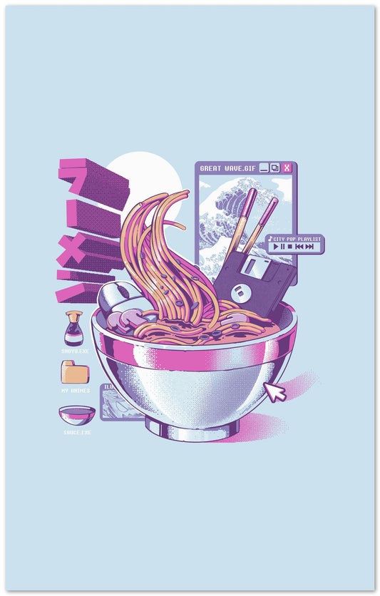 Web Ramen - Ilustrata - @Ilustrata