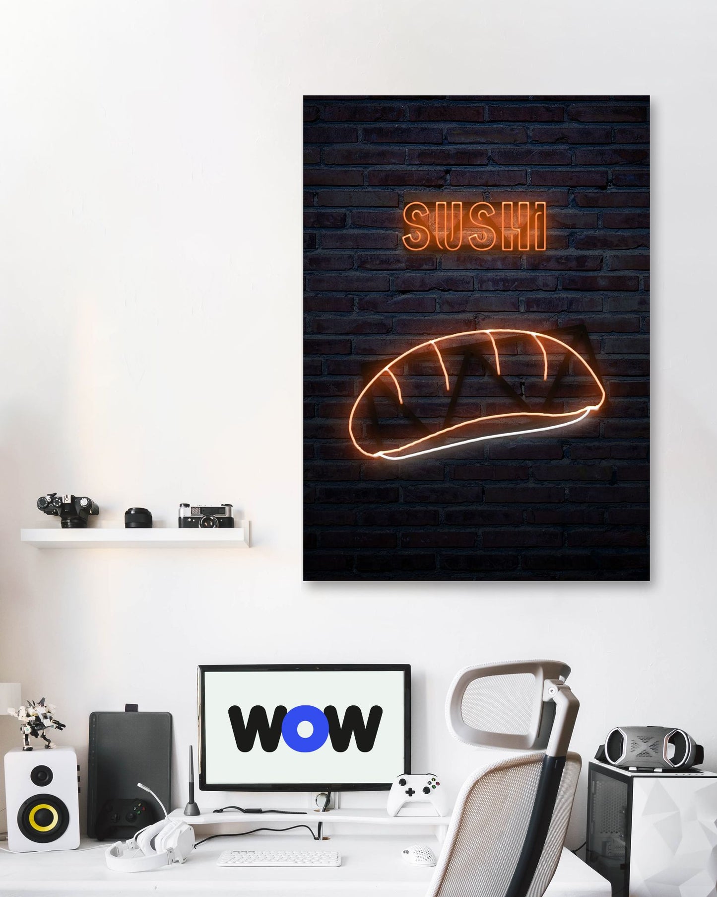Neon Sushi - @FreakCreator