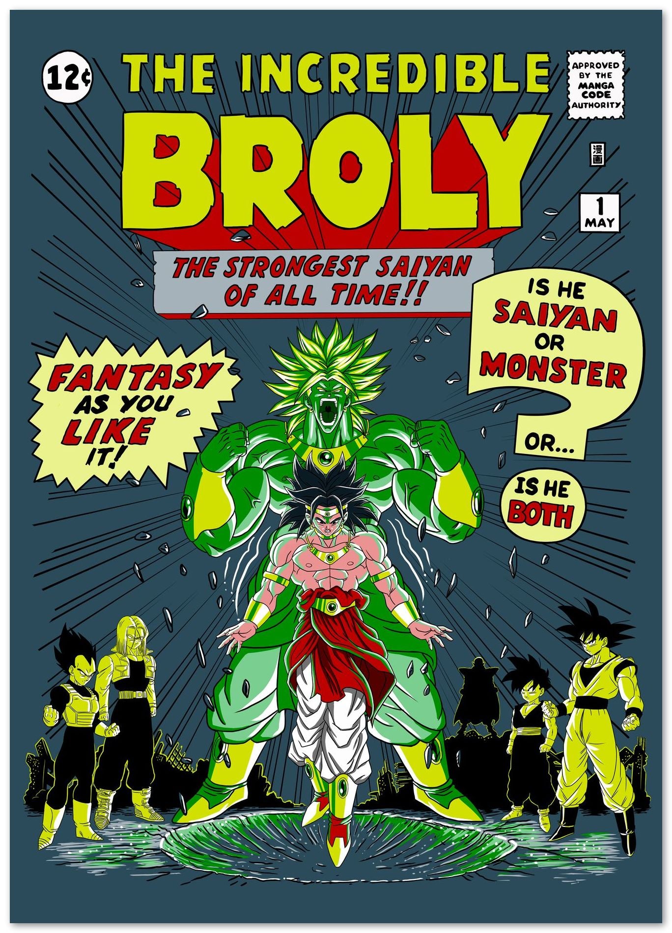 The incredible broly - @ddjvigo