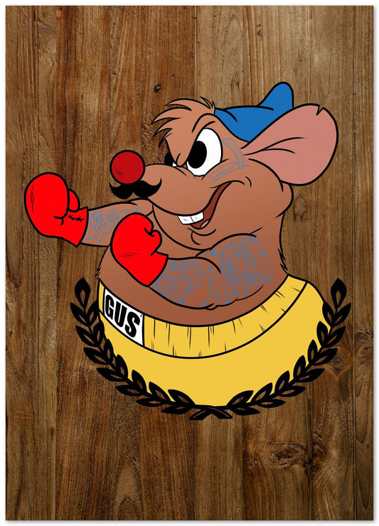 Old School Boxer - @LoboCreations