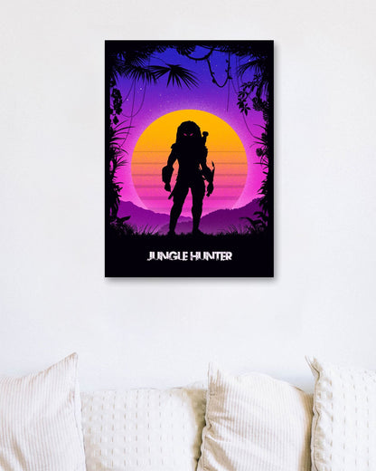 Jungle Hunter Predator  poster - @ddjvigo