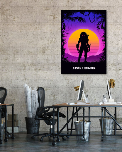 Jungle Hunter Predator  poster - @ddjvigo