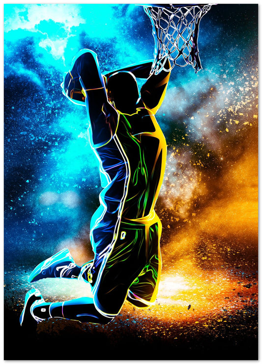 Basketball illustration - @SanDee15