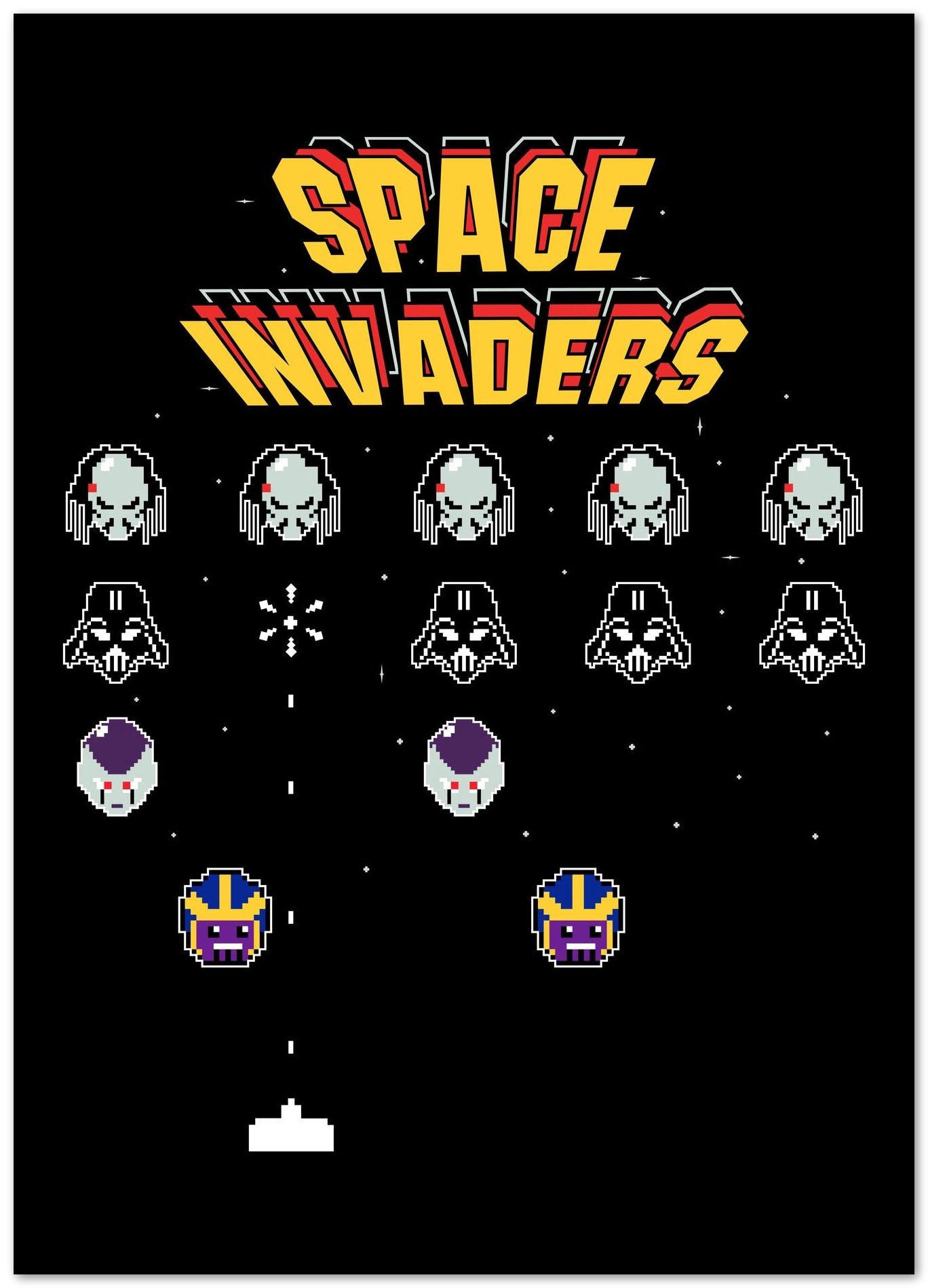 Space Invaders - @Tintarosaurio