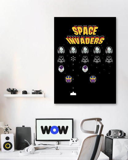Space Invaders - @Tintarosaurio