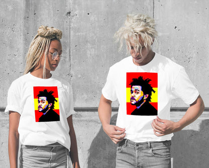 The Weeknd WPAP Red Yellow BG - @WPAPbyiant