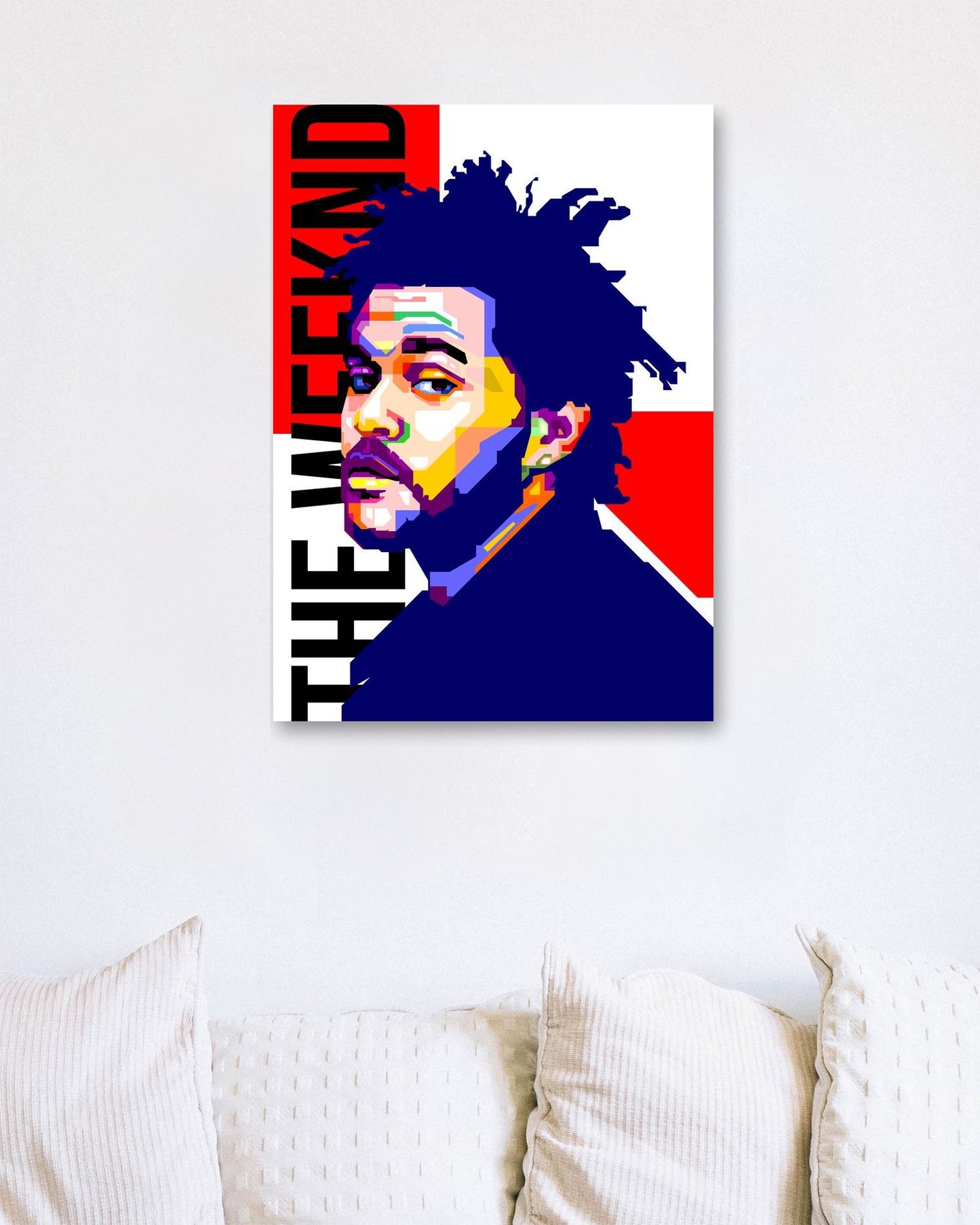 The Weeknd in Pop Art 02 - @WPAPbyiant