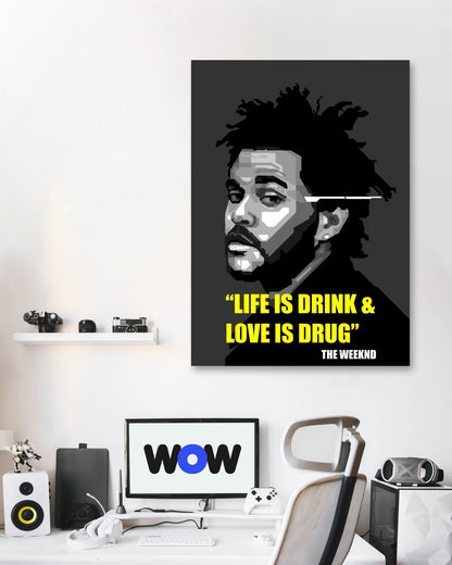 The Weeknd Quotes 01 - @WPAPbyiant