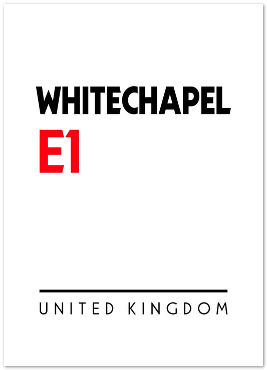 Whitechapel E1 Postal Code - @VickyHanggara